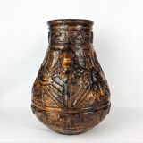 Vase - Aztec décor - Jasba 1960 - Keramik