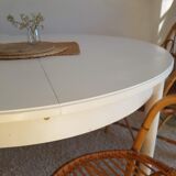 Scandinavian extendable table with butterfly extensions