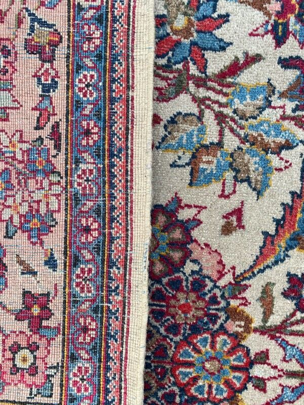 Ancient Persian rug Kashan 128x212 cm