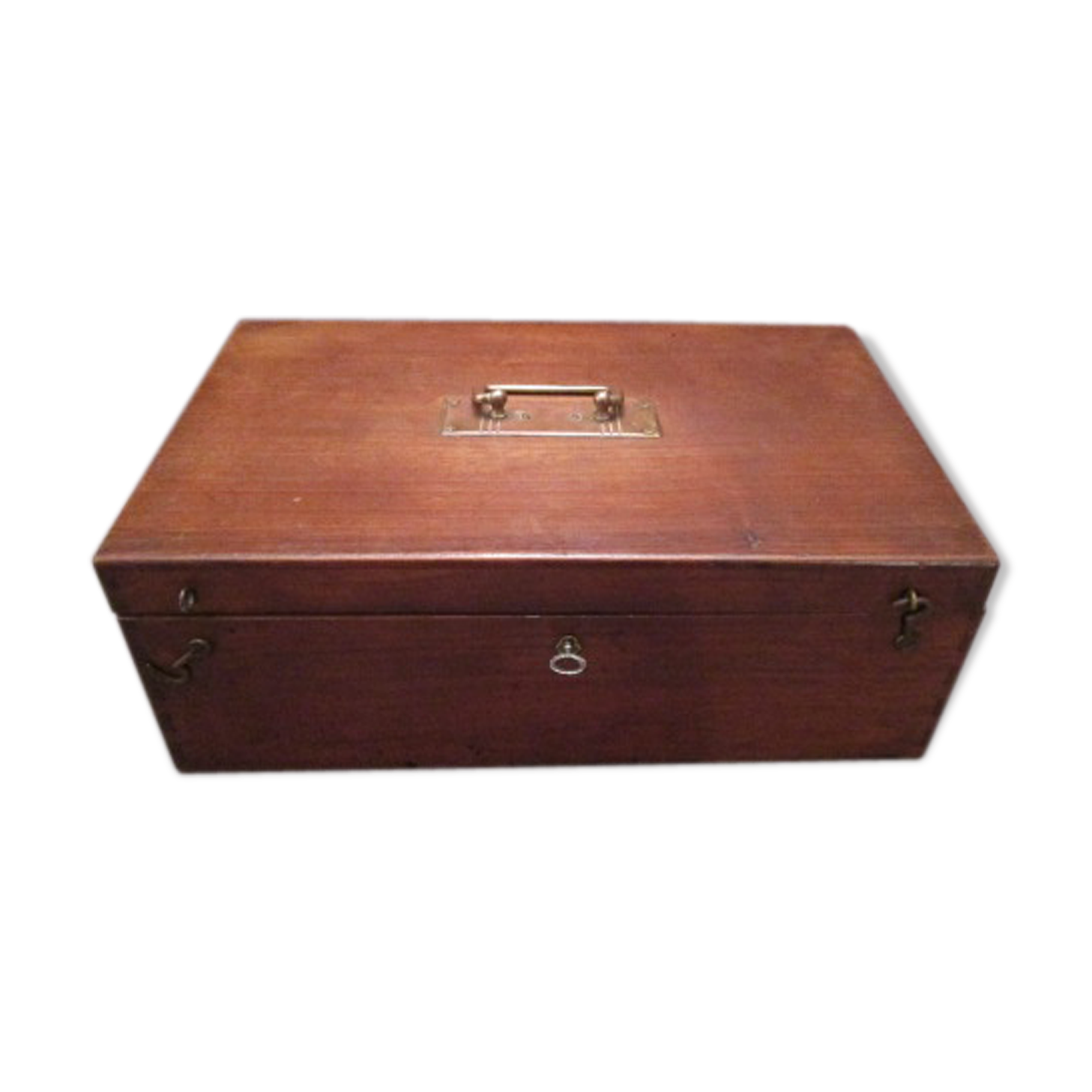 Old wooden box