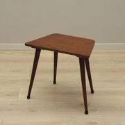 Tabouret en teck, design danois, années 1970, production : Danemark