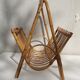 Rattan magazine holder