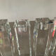 Set of 4 crystal candle holders from the 70s