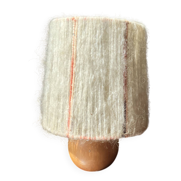 Ceramic and sisal wool desk lamp