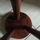 Wooden tripod stab with compass feet