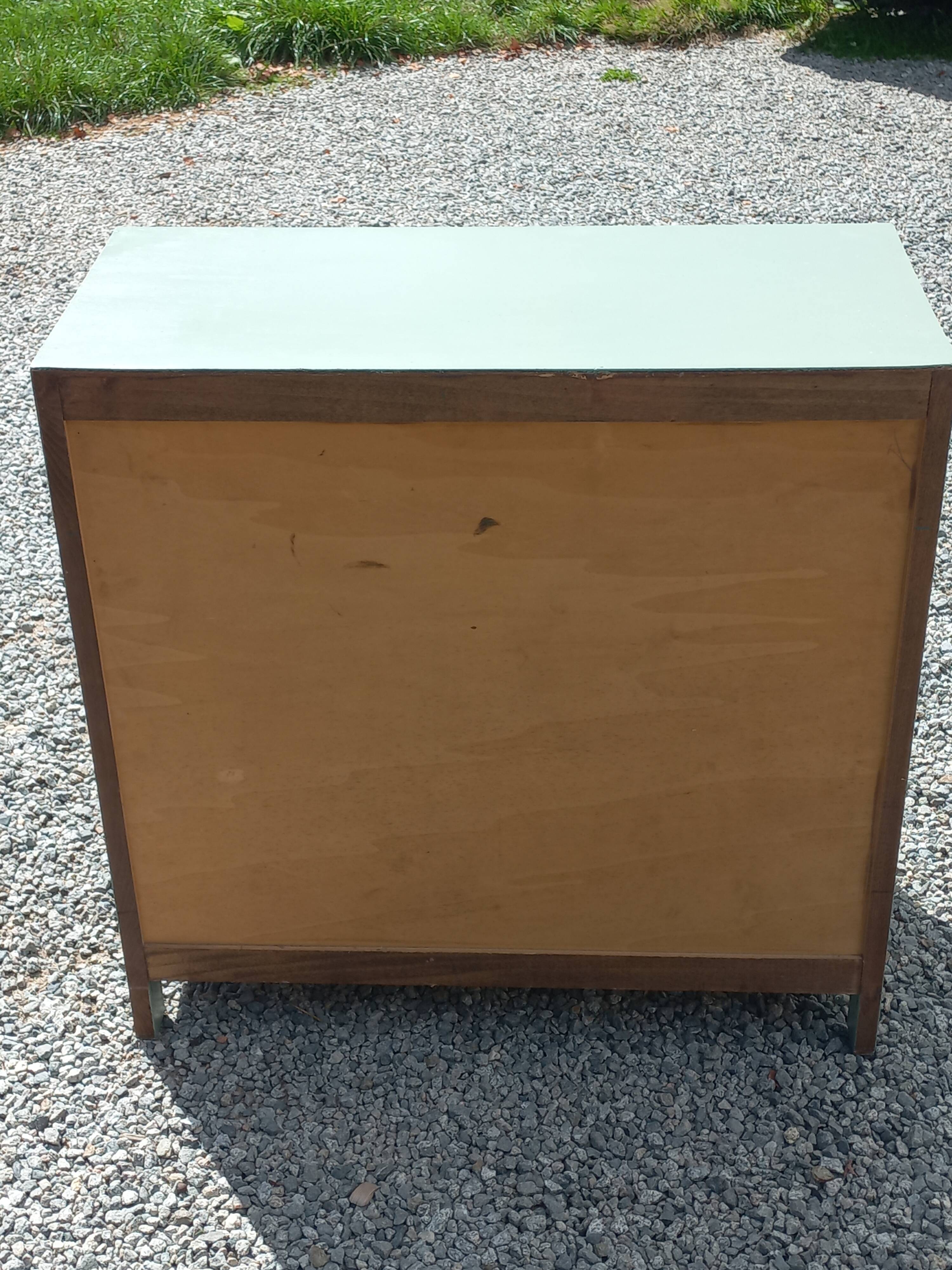 Commode en bois peint, années 50