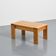 Pine coffee table Les Arcs, circa 1970