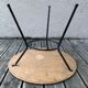 Tripod iron coffee table in 1950s