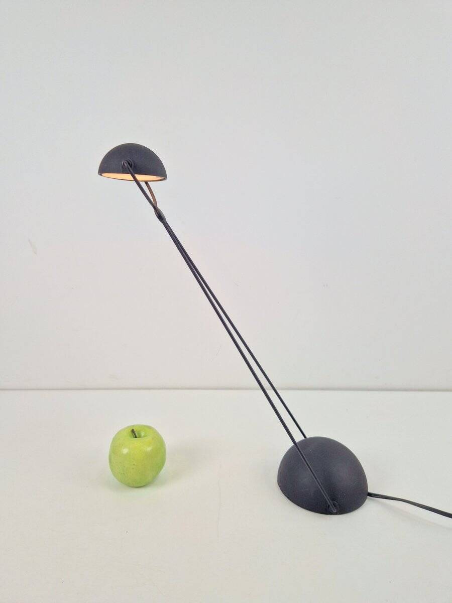 Vintage Black Meridiana Desk Lamp by Paolo Piva for Stefano Cevoli, 1980s
