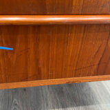 Scandinavian teak chest of drawers, Danish design from the 1950s/60s