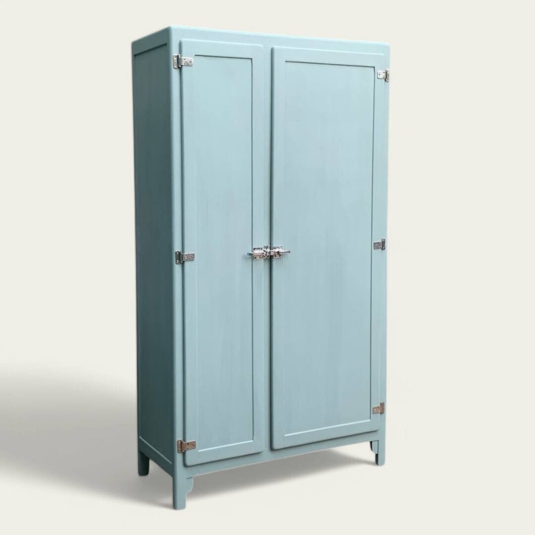 Mado 1940 blue/grey green kitchen cabinet buffet