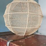 Raffia hangin glamp