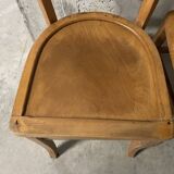 Pair of 1950s bistro chairs