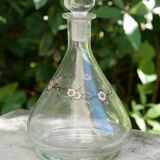 Whiskey liqueur service, cherry blossom pattern