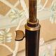 Rare and exquisite bronze floor lamp with intertwined snakes, early 1900s.