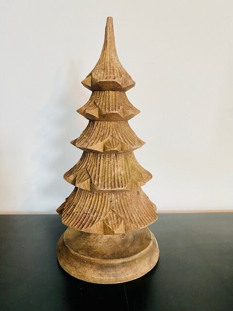 Wooden christmas tree