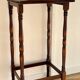 Turned Wood Style Bedside Table