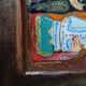 Glazed ceramic plaque of the Virgin and Child
