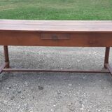 Table de ferme campagnarde 19 ème en merisier