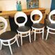 Lot de 4 chaises bistrot Baumann Mouette