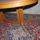 Baumann oval table expandable