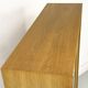 Mid Century Display Case in light oak by WK Möbel, 1970s