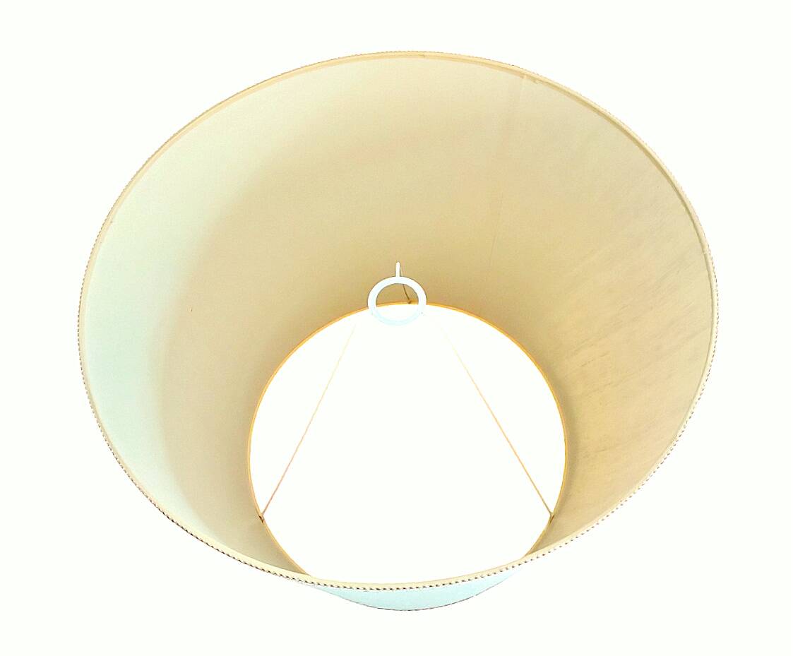 Fabric lampshade for large pelletier lamp (georges, 1938-2024) vintage 1970
