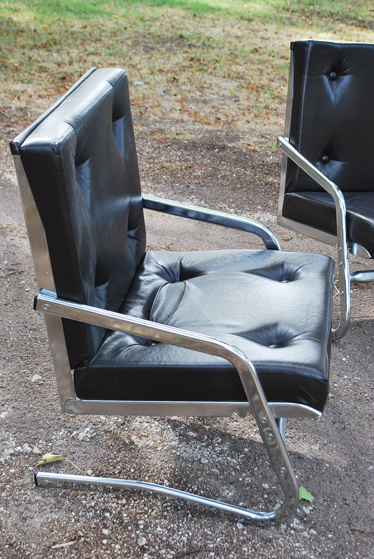 Pierson design armchairs and table