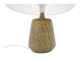 Mid-century ceramic table lamp in earth tones by Gunnar Nylund, Rörstrand, Sweden.