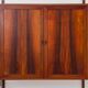 Rosewood Modular Wall Unit by Kai Kristiansen for FM Møbler, 1960s