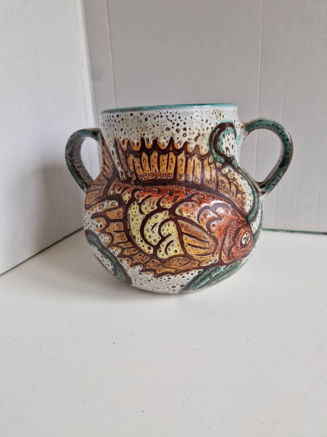 Vallauris Etienne Daniel Vase with Ears