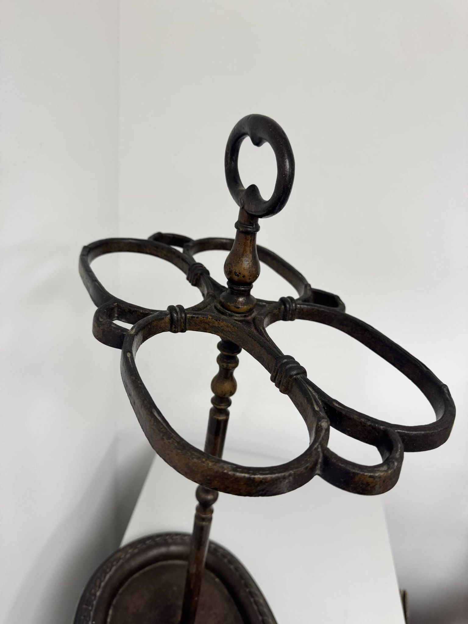 Umbrella stand, cast iron cane holder from the 19th century / Napoleon III style