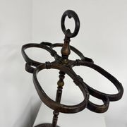 Umbrella stand, cast iron cane holder from the 19th century / Napoleon III style