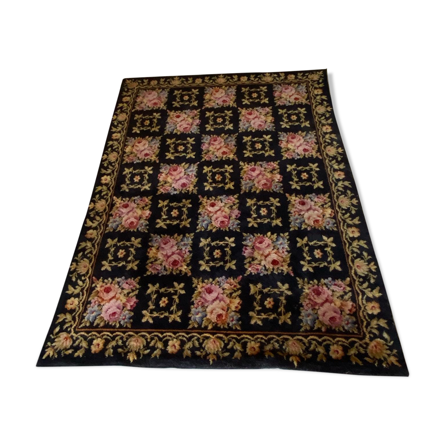 Vintage flower carpets 350x165cm