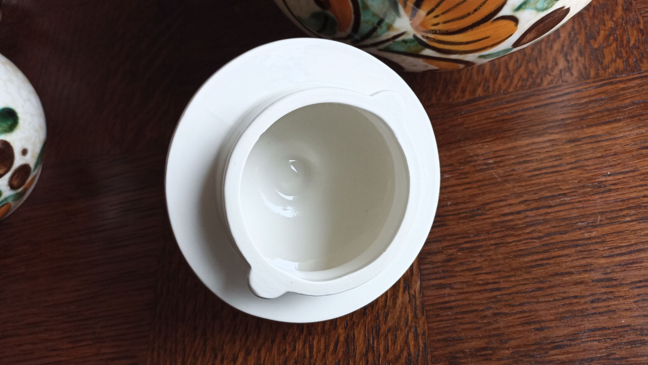 Part of coffee service Boch La Louvière - Corfu