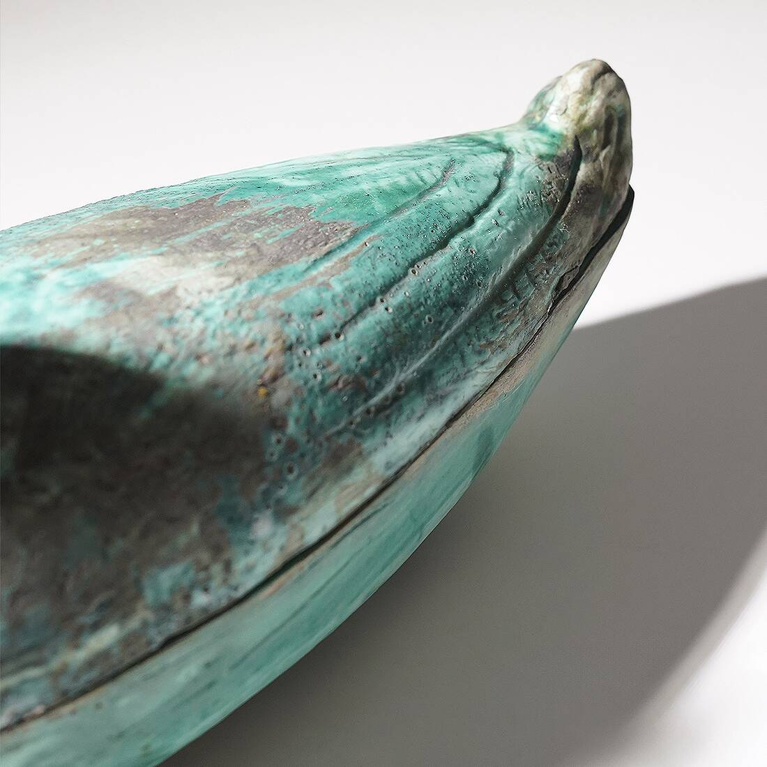 Ceramic box in the shape of a bird, 1960s