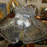 Murano glass plate chandelier from 1960