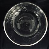 Crystal and silver bowl