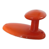 Orange plastic hook 70s