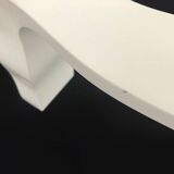 Pair of Italian wall lights Fontana Arte Yves white 2008