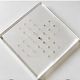 1970s design solitaire game – Plexiglass and chrome metal – Vintage
