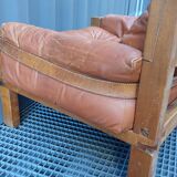 Paire de fauteuils S15 Pierre Chapo