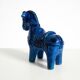 60s ceramic horse from the Rimini Blue collection by Aldo Londi for Bitossi