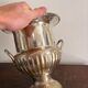 Antique Médicis Pot Vase Silver-Plated Classic Chic
