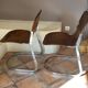 Pair of cidue chairs model c2 1970