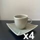4 Vintage Kyoto Coffee Cups - Maison Montgolfier