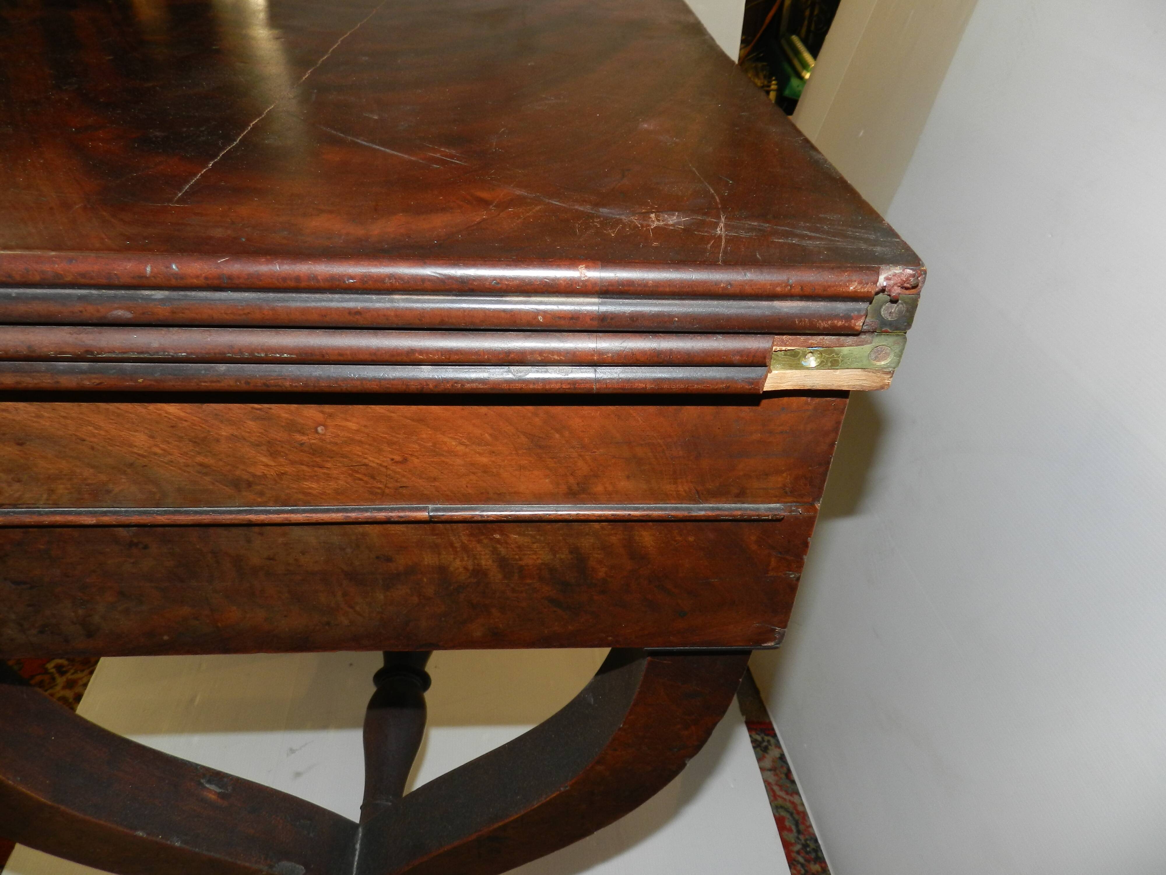 Charles X Game Table