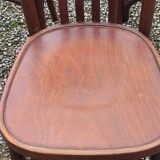 Set of 6 old bistro chairs Baumann and others