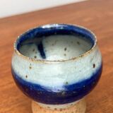 Ceramic mug vase by Danish studio artist Helle Allpass, Denmark, 1960s.