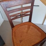 Table à manger ovale et 4 chaises
